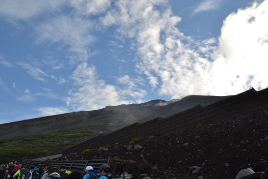 富士山　登山　富士登山　初心者　景色　写真