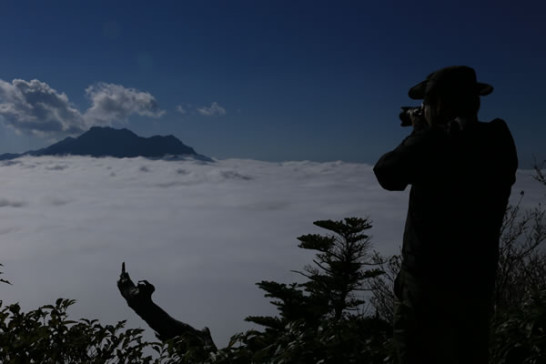 瓶ヶ森　石鎚山　雲海　登山　写真　景色　絶景